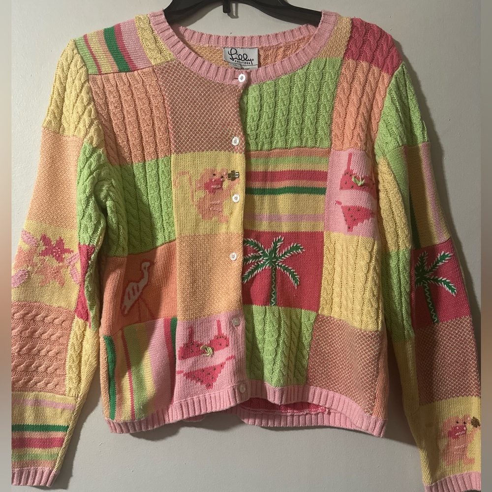 Lilly Pulitzer Rare Vintage 90’s Cardigan